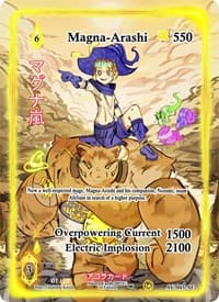 Magna-Arashi (Alternate Full Art) (Serial Numbered)