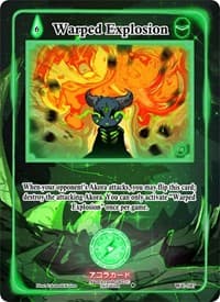 Warped Explosion