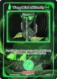 Warped End of Eternity