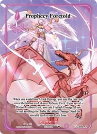 Prophecy Foretold (Alternate Full Art) (Serial Numbered)