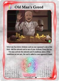 Old Man's Greed