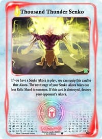 Thousand Thunder Senko