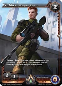 Webber, Weapons Expert