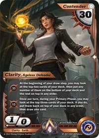 Clarity, Ageless Defender