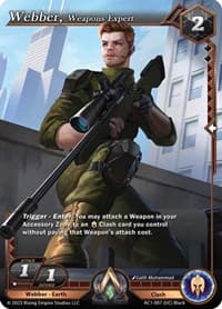 Webber, Weapons Expert