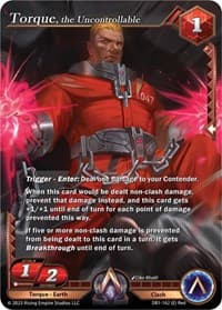 Torque, the Uncontrollable