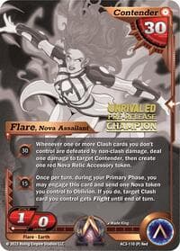 Flare, Nova Assailant (Pre-Release Champion)
