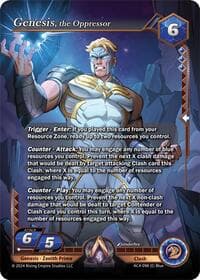 Genesis, the Oppressor