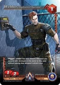 Webber, Explosives Operator