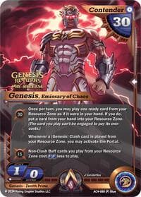 Genesis, Emissary of Chaos (Pre-Release)