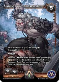 Lord Krung, Silent Berserker