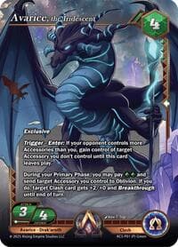 Avarice, the Iridescent