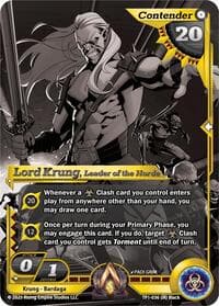 Lord Krung, Leader of the Horde (Monochrome)