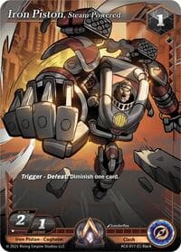 Iron Piston, Steam Powered