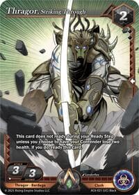 Thragor, Striking Through