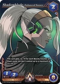 Shadowblade, Enhanced Senses
