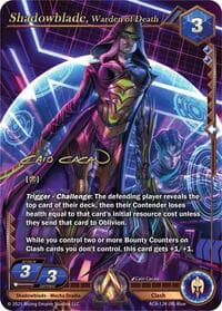 Shadowblade, Warden of Death (Iconic Rare)