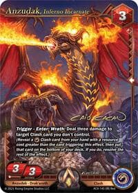 Anzudak, Inferno Incarnate (Iconic Rare)
