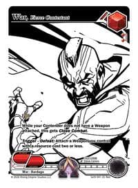 War, Fierce Contestant (Ink)