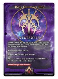 Boss Destroyer Role Card