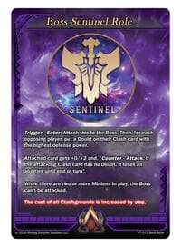 Boss Sentinel Role Card