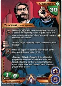 Percival Pendervick, Lead Broker