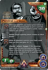 Percival Pendervick, Lead Broker (Staff P)