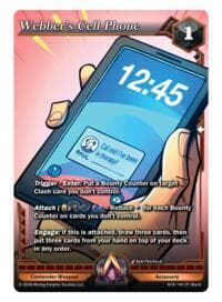 Webber's Cell Phone