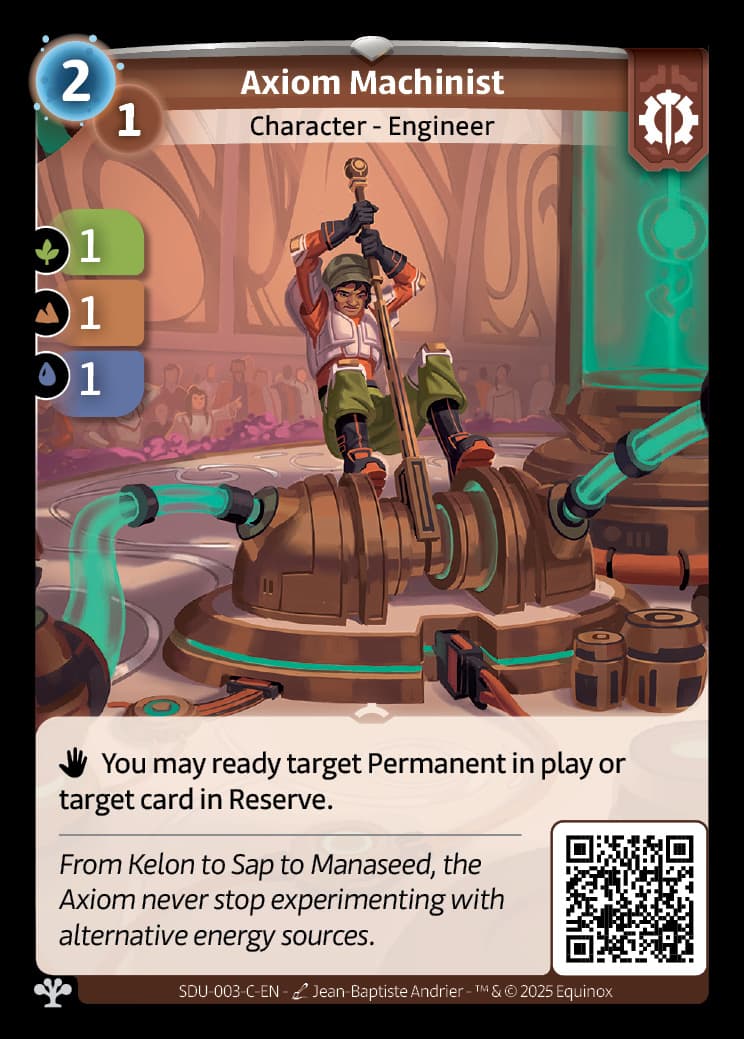 Axiom Machinist