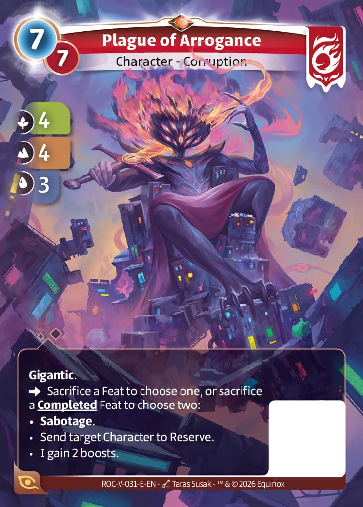 Plague of Arrogance