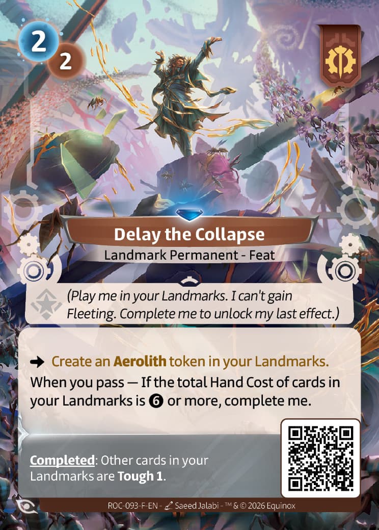 Delay the Collapse