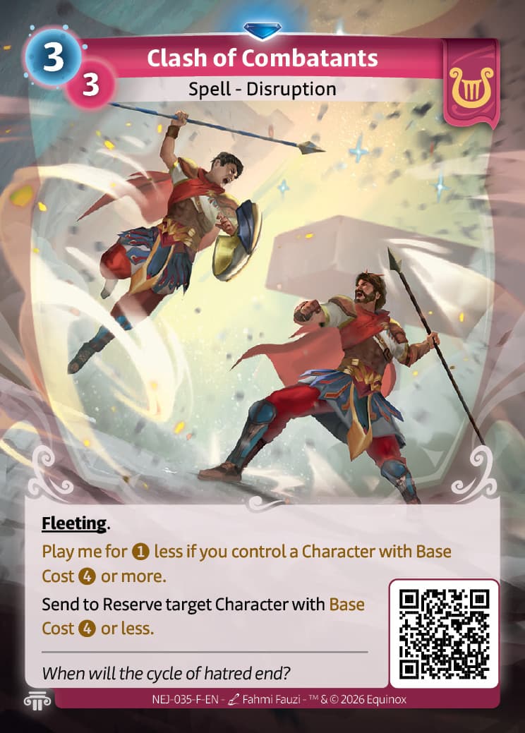 Clash of Combatants