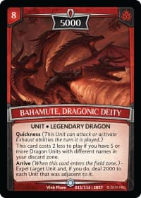 Bahamute, Dragonic Deity