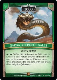 Garga, Keeper of Gales