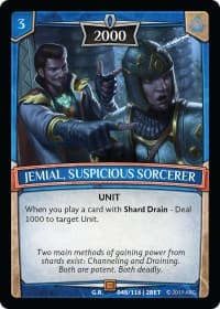 Jemial, Suspicious Sorcerer