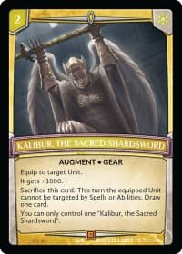Kalibur, the Sacred Shardsword