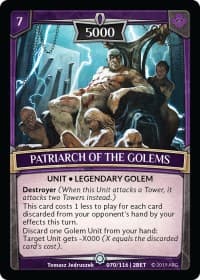 Patriarch of the Golems