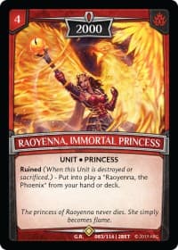 Raoyenna, Immortal Princess