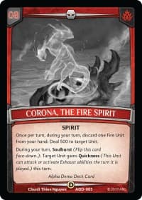 Corona, the Fire Spirit