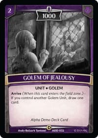 Golem of Jealousy