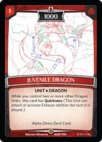 Juvenile Dragon