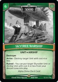 Skytree Warship
