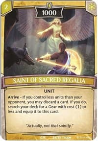 Saint of Sacred Regalia