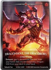 Dragonholt, the Dracoborg (Silver Metal) (ARG September 2019 Championship)