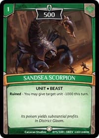 Sandsea Scorpion
