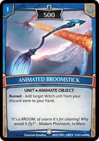 Animated Broomstick