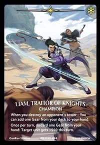 Liam, Traitor of Knights (Alternate Art)