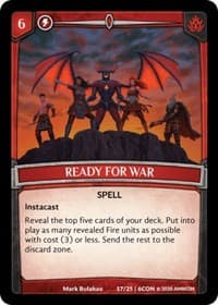 Ready for War