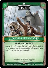 Cloudsea Beast-Tamer