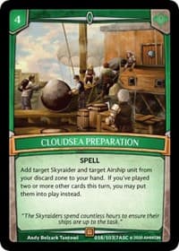 Cloudsea Preparation